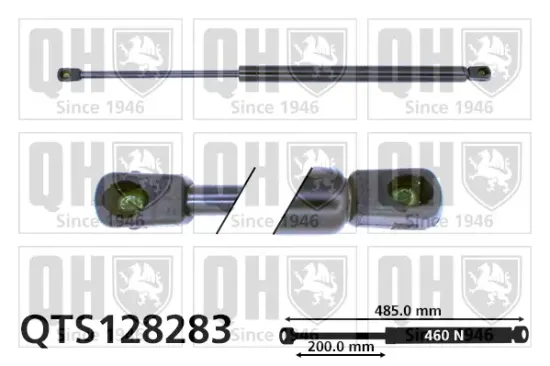 Gasfeder, Koffer-/Laderaum QUINTON HAZELL QTS128283 Bild Gasfeder, Koffer-/Laderaum QUINTON HAZELL QTS128283