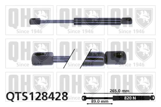 Gasfeder, Koffer-/Laderaum QUINTON HAZELL QTS128428 Bild Gasfeder, Koffer-/Laderaum QUINTON HAZELL QTS128428