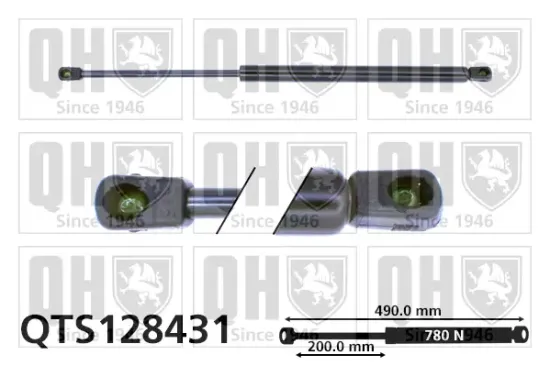Gasfeder, Koffer-/Laderaum QUINTON HAZELL QTS128431 Bild Gasfeder, Koffer-/Laderaum QUINTON HAZELL QTS128431