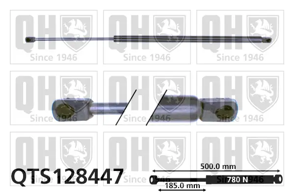 Gasfeder, Koffer-/Laderaum QUINTON HAZELL QTS128447