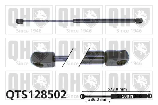 Gasfeder, Koffer-/Laderaum QUINTON HAZELL QTS128502 Bild Gasfeder, Koffer-/Laderaum QUINTON HAZELL QTS128502
