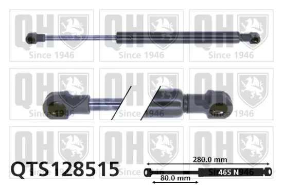 Gasfeder, Koffer-/Laderaum QUINTON HAZELL QTS128515 Bild Gasfeder, Koffer-/Laderaum QUINTON HAZELL QTS128515