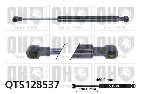Gasfeder, Motorhaube QUINTON HAZELL QTS128537