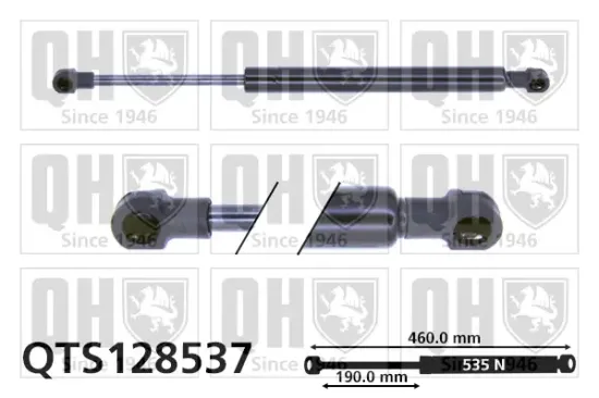 Gasfeder, Motorhaube QUINTON HAZELL QTS128537 Bild Gasfeder, Motorhaube QUINTON HAZELL QTS128537