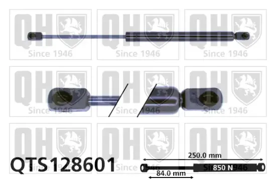 Gasfeder, Motorhaube QUINTON HAZELL QTS128601 Bild Gasfeder, Motorhaube QUINTON HAZELL QTS128601