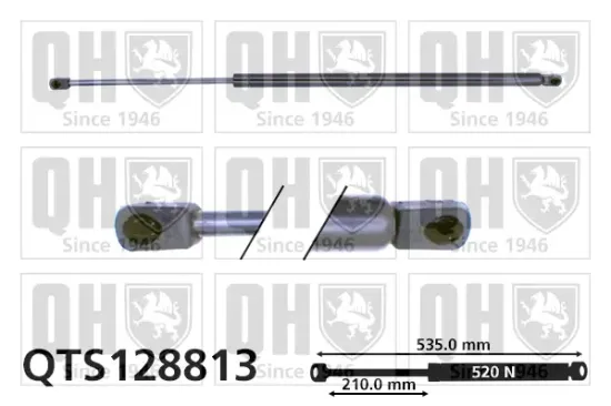 Gasfeder, Koffer-/Laderaum QUINTON HAZELL QTS128813 Bild Gasfeder, Koffer-/Laderaum QUINTON HAZELL QTS128813