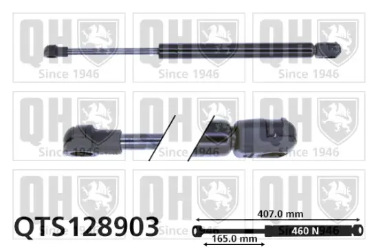 Gasfeder, Motorhaube QUINTON HAZELL QTS128903 Bild Gasfeder, Motorhaube QUINTON HAZELL QTS128903