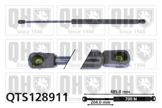Gasfeder, Koffer-/Laderaum QUINTON HAZELL QTS128911 Bild Gasfeder, Koffer-/Laderaum QUINTON HAZELL QTS128911