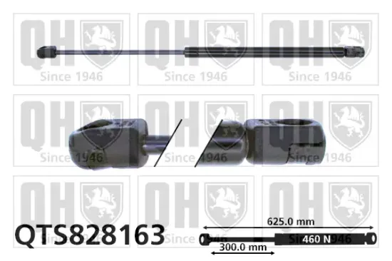 Gasfeder, Koffer-/Laderaum QUINTON HAZELL QTS828163 Bild Gasfeder, Koffer-/Laderaum QUINTON HAZELL QTS828163