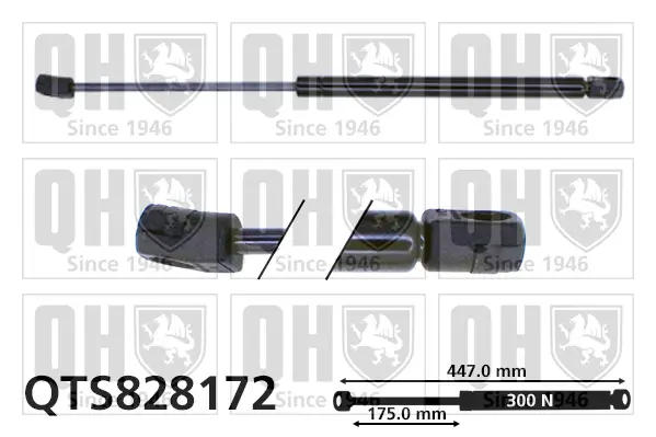 Gasfeder, Motorhaube QUINTON HAZELL QTS828172