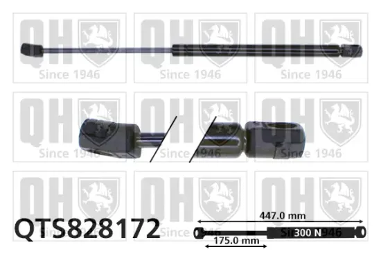 Gasfeder, Motorhaube QUINTON HAZELL QTS828172 Bild Gasfeder, Motorhaube QUINTON HAZELL QTS828172