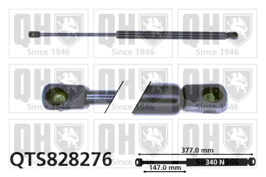 Gasfeder, Koffer-/Laderaum QUINTON HAZELL QTS828276 Bild Gasfeder, Koffer-/Laderaum QUINTON HAZELL QTS828276