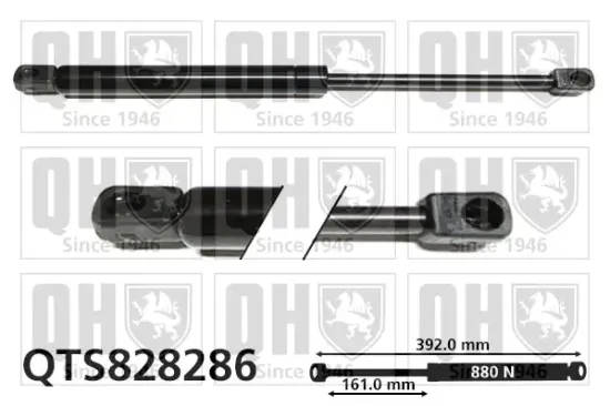 Gasfeder, Koffer-/Laderaum QUINTON HAZELL QTS828286 Bild Gasfeder, Koffer-/Laderaum QUINTON HAZELL QTS828286