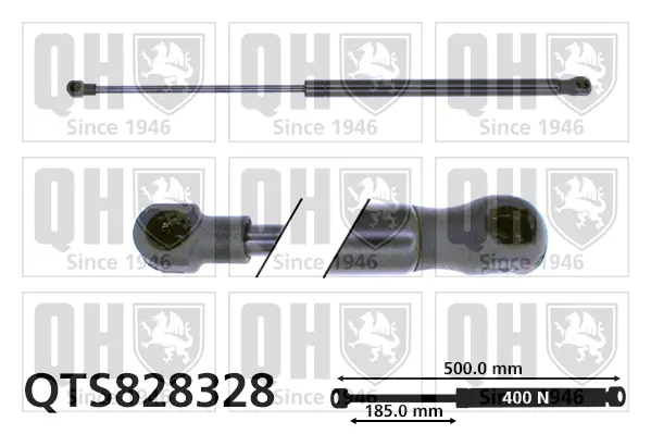 Gasfeder, Koffer-/Laderaum QUINTON HAZELL QTS828328