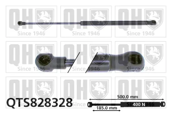 Gasfeder, Koffer-/Laderaum QUINTON HAZELL QTS828328 Bild Gasfeder, Koffer-/Laderaum QUINTON HAZELL QTS828328