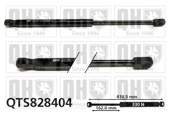 Gasfeder, Motorhaube QUINTON HAZELL QTS828404