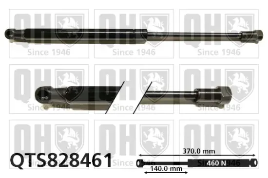 Gasfeder, Koffer-/Laderaum QUINTON HAZELL QTS828461 Bild Gasfeder, Koffer-/Laderaum QUINTON HAZELL QTS828461