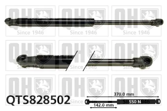 Gasfeder, Motorhaube QUINTON HAZELL QTS828502 Bild Gasfeder, Motorhaube QUINTON HAZELL QTS828502