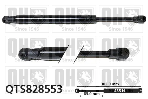 Gasfeder, Motorhaube QUINTON HAZELL QTS828553