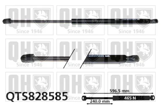 Gasfeder, Koffer-/Laderaum QUINTON HAZELL QTS828585 Bild Gasfeder, Koffer-/Laderaum QUINTON HAZELL QTS828585
