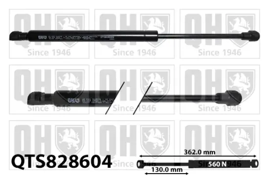 Gasfeder, Motorhaube QUINTON HAZELL QTS828604 Bild Gasfeder, Motorhaube QUINTON HAZELL QTS828604