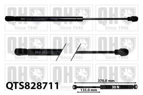 Gasfeder, Koffer-/Laderaum QUINTON HAZELL QTS828711 Bild Gasfeder, Koffer-/Laderaum QUINTON HAZELL QTS828711