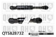 Gasfeder, Koffer-/Laderaum QUINTON HAZELL QTS828732