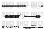 Gasfeder, Motorhaube QUINTON HAZELL QTS828773