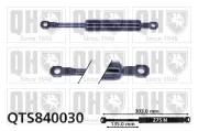 Gasfeder, Koffer-/Laderaum QUINTON HAZELL QTS840030