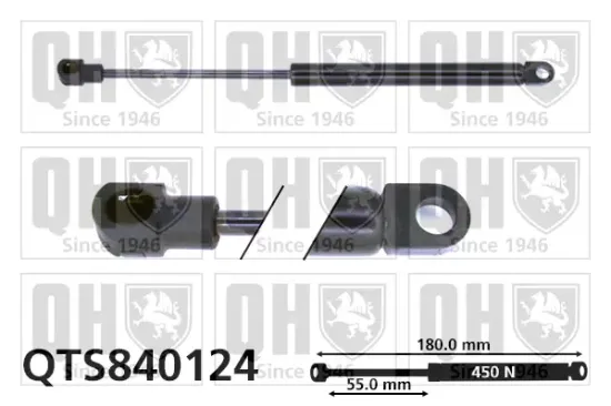 Gasfeder, Koffer-/Laderaum QUINTON HAZELL QTS840124 Bild Gasfeder, Koffer-/Laderaum QUINTON HAZELL QTS840124
