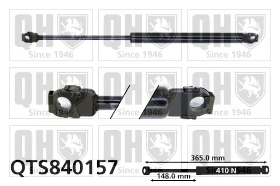 Gasfeder, Koffer-/Laderaum QUINTON HAZELL QTS840157 Bild Gasfeder, Koffer-/Laderaum QUINTON HAZELL QTS840157