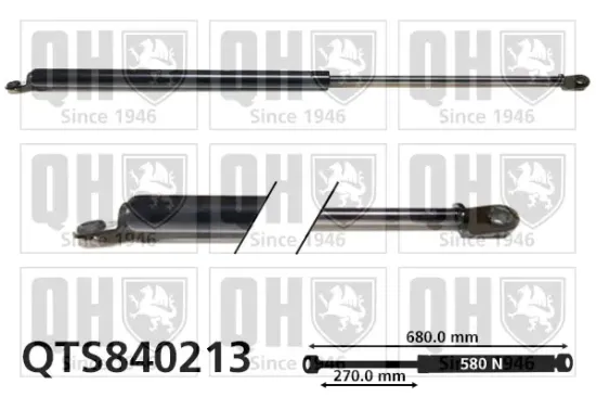 Gasfeder, Koffer-/Laderaum QUINTON HAZELL QTS840213 Bild Gasfeder, Koffer-/Laderaum QUINTON HAZELL QTS840213