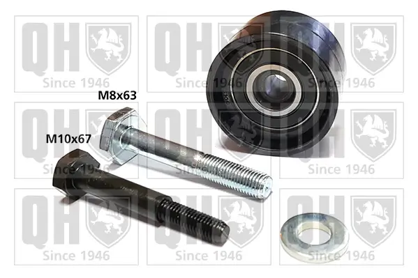 Umlenk-/Führungsrolle, Zahnriemen QUINTON HAZELL QTT1076
