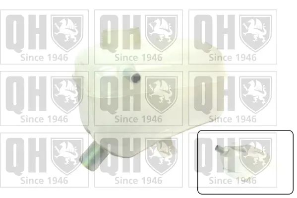 Ausgleichsbehälter, Kühlmittel QUINTON HAZELL QVE516