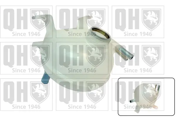 Ausgleichsbehälter, Kühlmittel QUINTON HAZELL QVE519