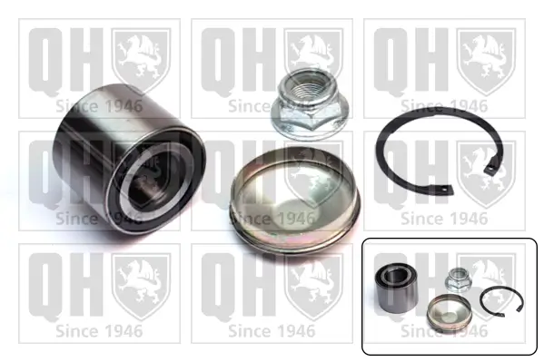 Radlagersatz Hinterachse QUINTON HAZELL QWB1388