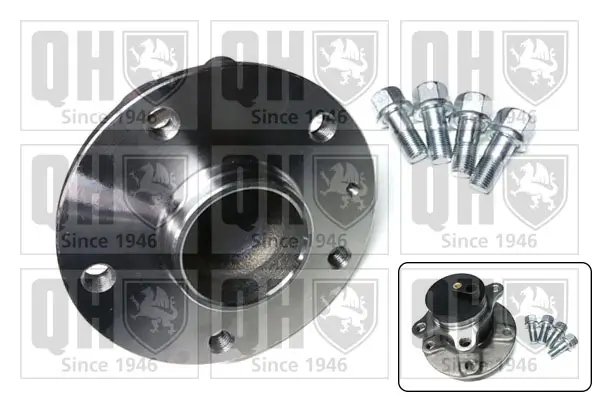 Radlagersatz Hinterachse QUINTON HAZELL QWB1485
