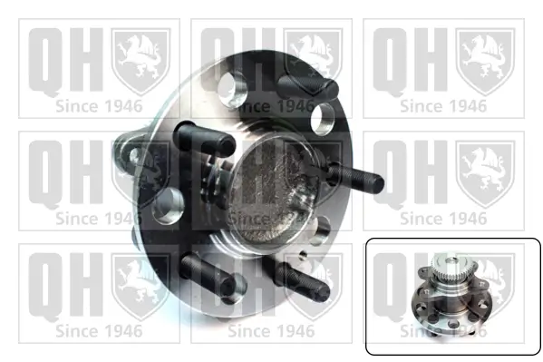 Radlagersatz Hinterachse QUINTON HAZELL QWB1568