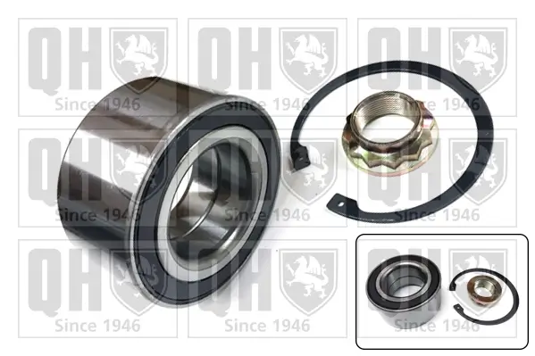 Radlagersatz Hinterachse QUINTON HAZELL QWB1584