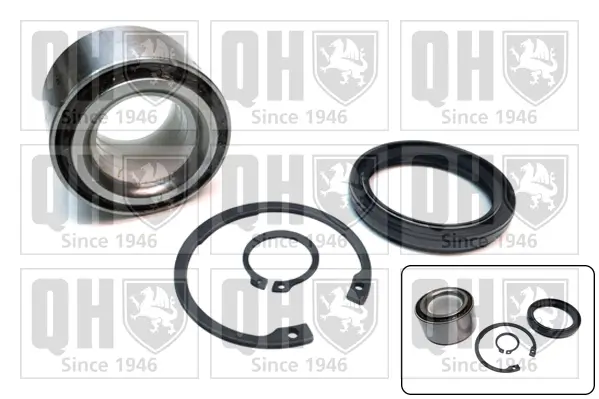 Radlagersatz Vorderachse QUINTON HAZELL QWB1598