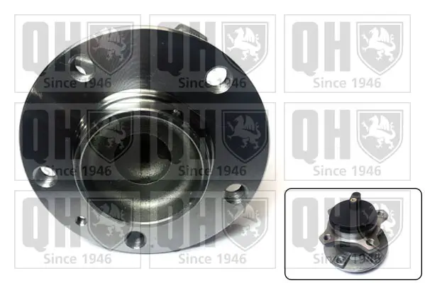 Radlagersatz Hinterachse QUINTON HAZELL QWB1630