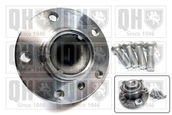Radlagersatz Vorderachse QUINTON HAZELL QWB1662