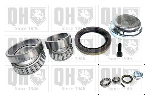 Radlagersatz Vorderachse QUINTON HAZELL QWB1667