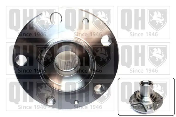 Radnabe Vorderachse QUINTON HAZELL QWH192
