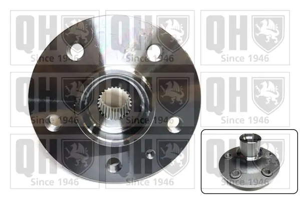 Radnabe Vorderachse QUINTON HAZELL QWH197