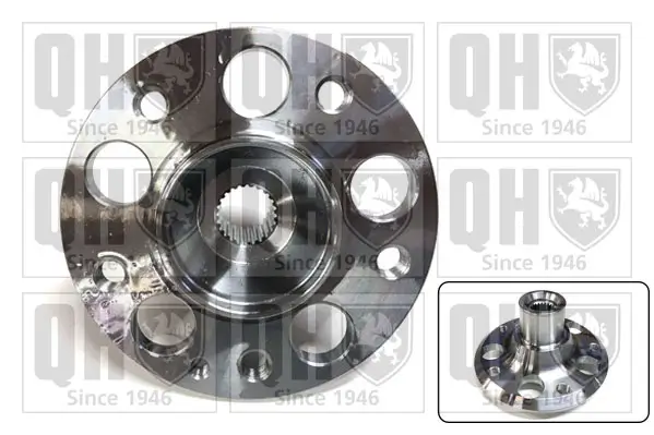 Radnabe Vorderachse QUINTON HAZELL QWH198