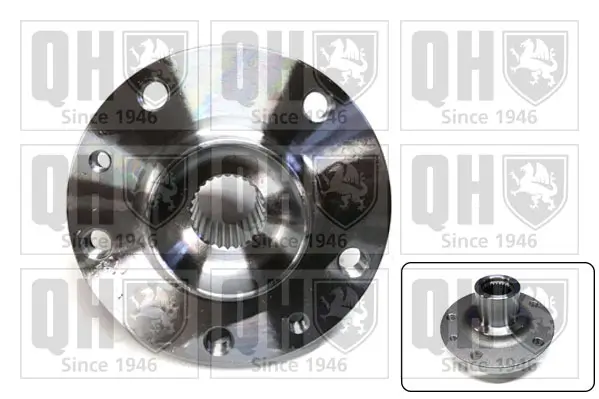 Radnabe Vorderachse QUINTON HAZELL QWH204