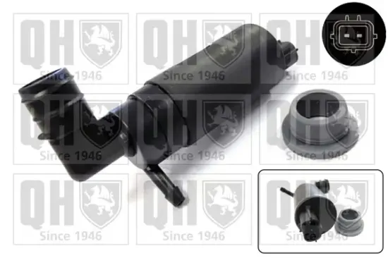 Waschwasserpumpe, Scheibenreinigung 12 V QUINTON HAZELL QWP051 Bild Waschwasserpumpe, Scheibenreinigung 12 V QUINTON HAZELL QWP051