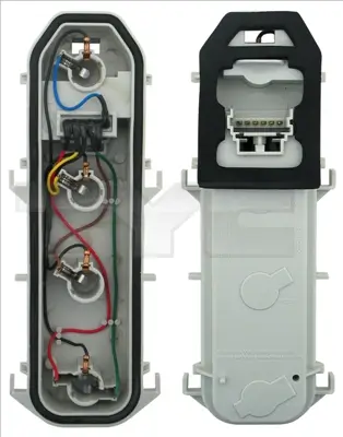 Lampenträger, Heckleuchte beidseitig TYC 11-0231-WP-2 Bild Lampenträger, Heckleuchte beidseitig TYC 11-0231-WP-2