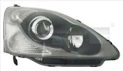 Hauptscheinwerfer links TYC 20-0340-05-2